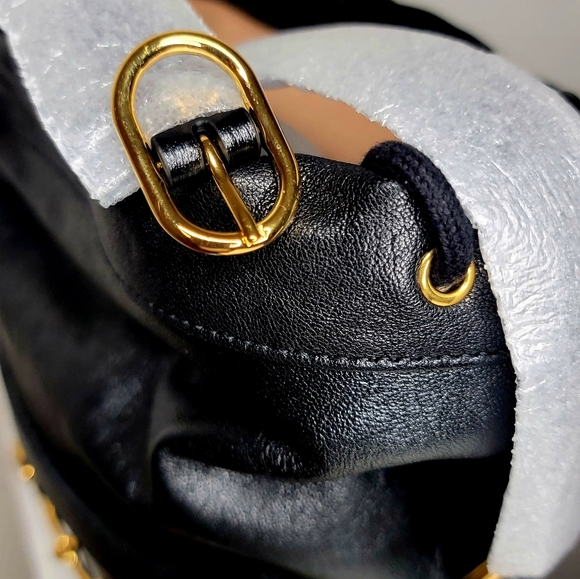 Gucci - Black Calfskin Horsebit 1955 drawstring bucket bag. - Picture 2 of 16